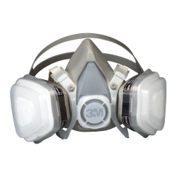 DISPOSABLE HALF FACEPIECE RESPIRATOR-MEDIUM